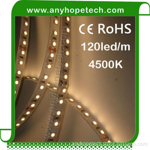 Waterproof outdoor IP68 CRI80 2400K RGB flexible led stripe